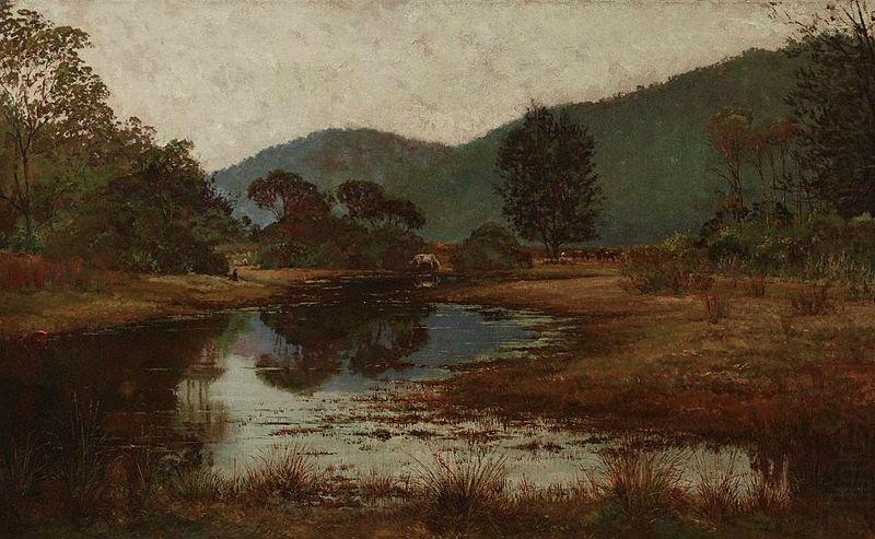 Julian Ashton A Waterhole on the Hawkesbury china oil painting image